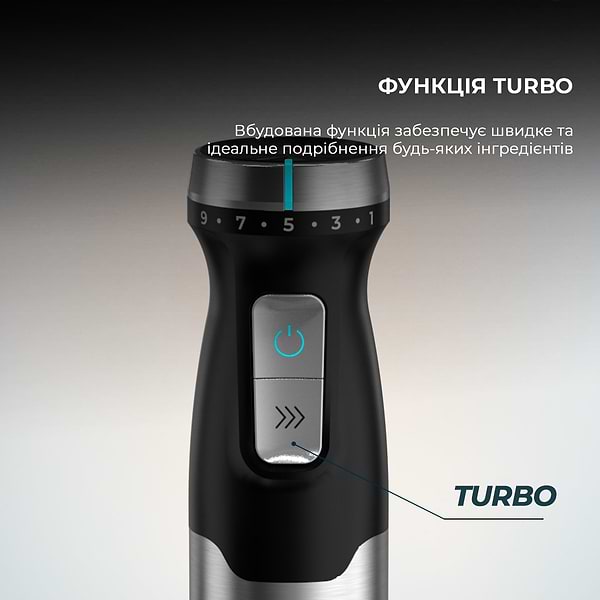 Фото - Блендер заглибний Cecotec Power Pulsar 2300MAX Cream&Crush (CCTC-03910)