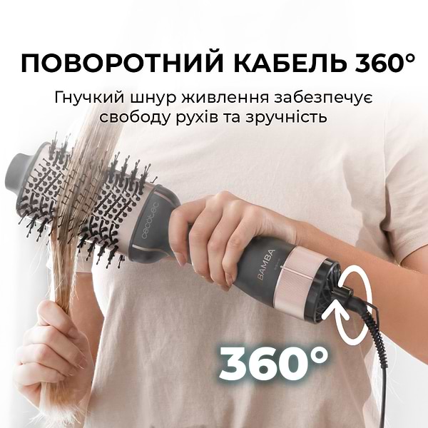 Фото - Фен-щетка Cecotec CeramicCare Single (CCTC-04444)