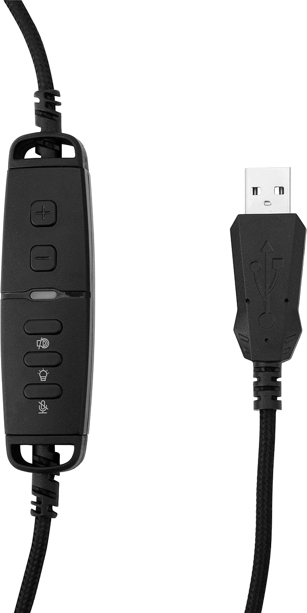 Фото - Гарнітура дротова ігрова GamePro HS1300 7.1 RGB
