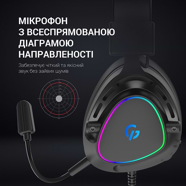 Фото - Гарнітура дротова ігрова GamePro HS783