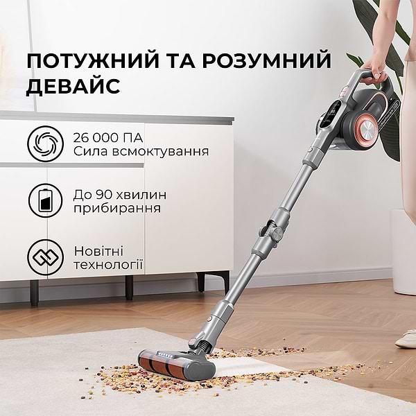 Фото - Пылесос ручной для дома JIMMY H10 PRO Hercules