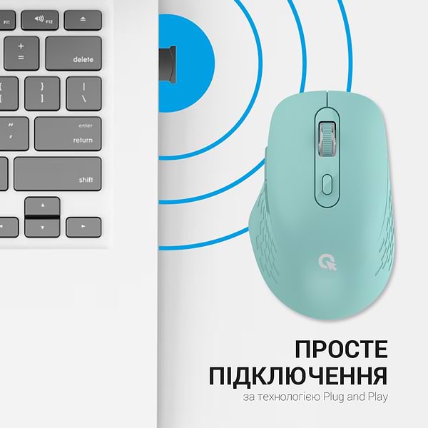 Фото - Миша бездротова OfficePro M230M Silent Click Wireless Mint (M230M)