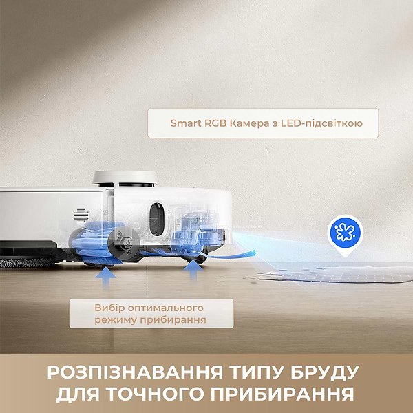 Фото - Робот-пылесос моющий Mova P50 ULTRA (RLP23SE)