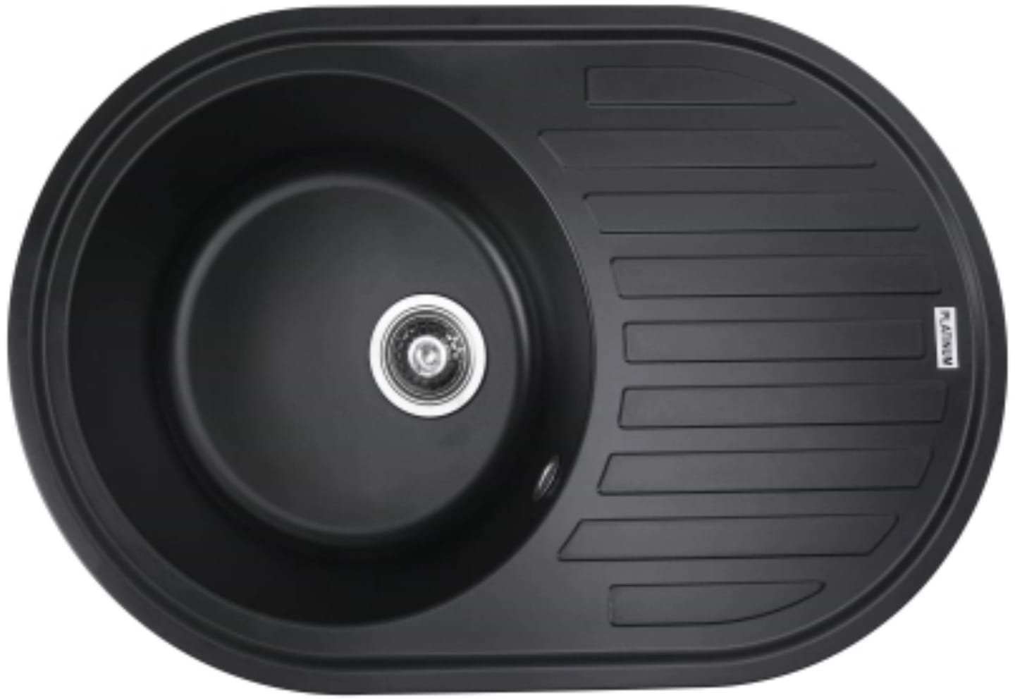 Мойка кухонная VALESO 7750 LIRA матовая Чорная