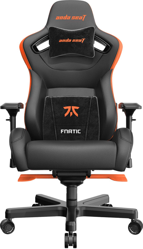 Крісло для геймерів Anda Seat Fnatic Edition Black/Orange Size XL (AD12XL-FNC-PV/F)