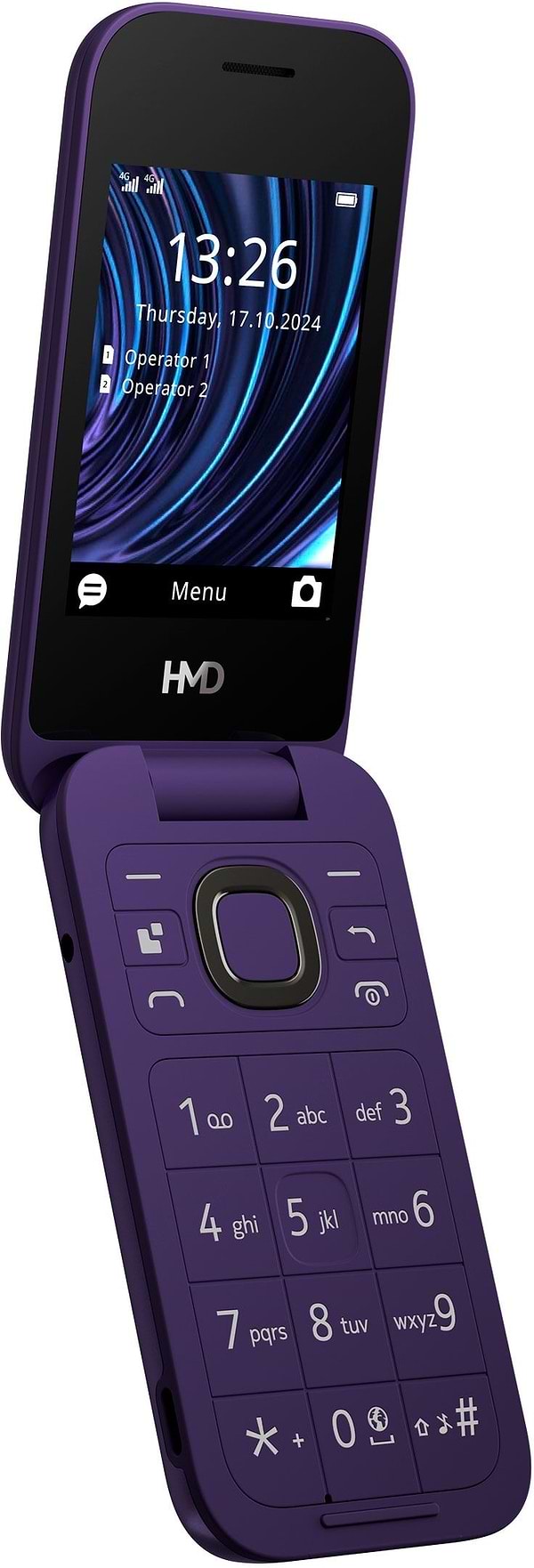Фото - Мобільний телефон HMD 2660 4G Flip DS Violet