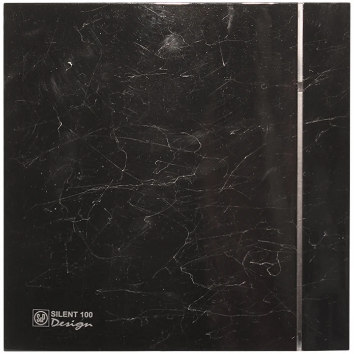 Вытяжной вентилятор Soler&Palau SILENT-100 CZ MARBLE BLACK DESIGN 4C