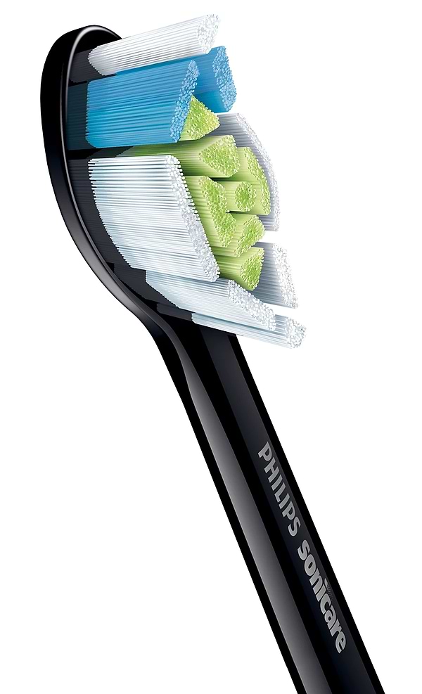 Фото - Насадка для зубної щітки Philips Sonicare HX6068/13 W2 Optimal White, 8 шт (чорні)