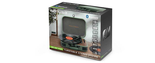 Фото - Вініловий програвач Muse MT-207 PGR