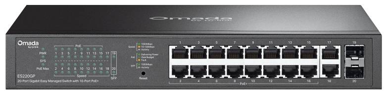 Коммутатор локальної мережі (Switch) TP-Link ES220GP