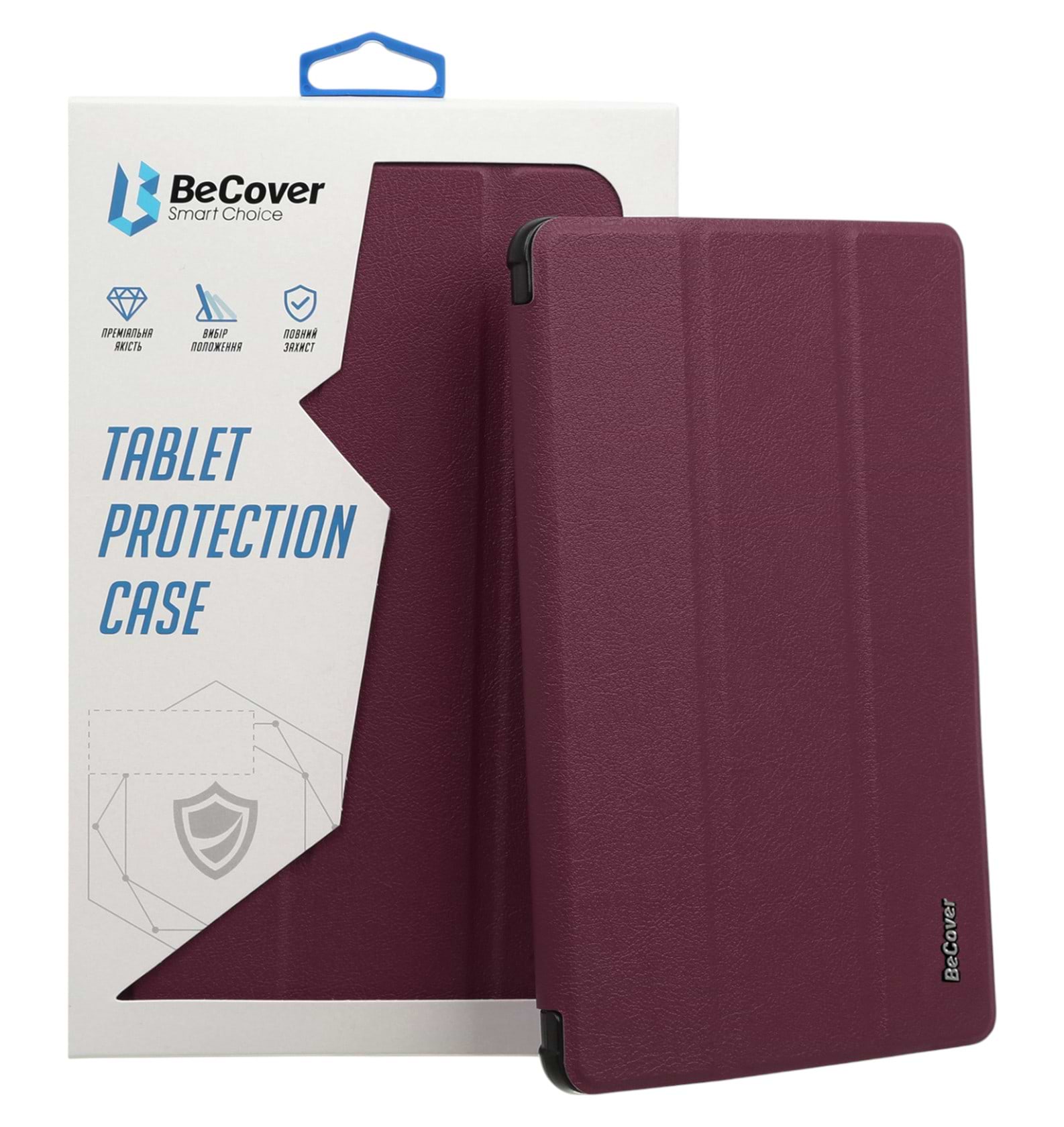 Чехол для планшета BeCover Smart Case for Teclast T50 2022 11" Red Wine (709901) - Фото 1