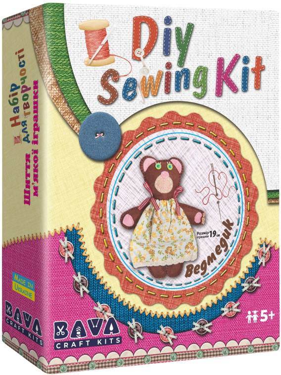 Набір для виготовлення іграшок Умняшка Ведмедик (МИ-001)