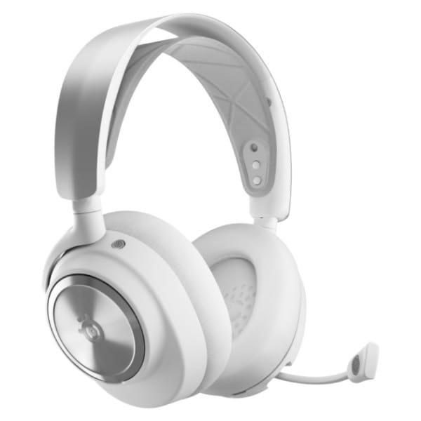 Фото - Гарнитура беспроводная игровая SteelSeries Arctis Nova Pro Wireles X White (61525)