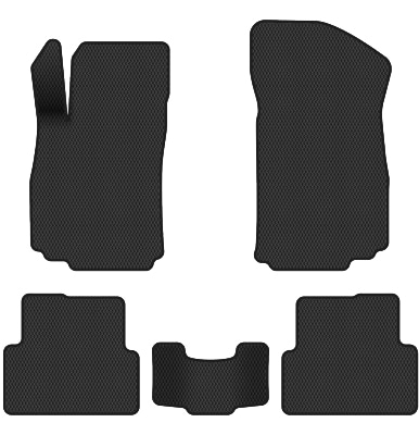 EVA коврики в салон авто EVAtech для Aveo (T300) Chevrolet 2011-2020 2 поколение Sedan EU CT338C5RBB