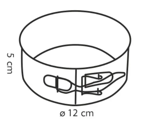 Фото - Форма для випічки tescoma 623246 Delicia 12 см