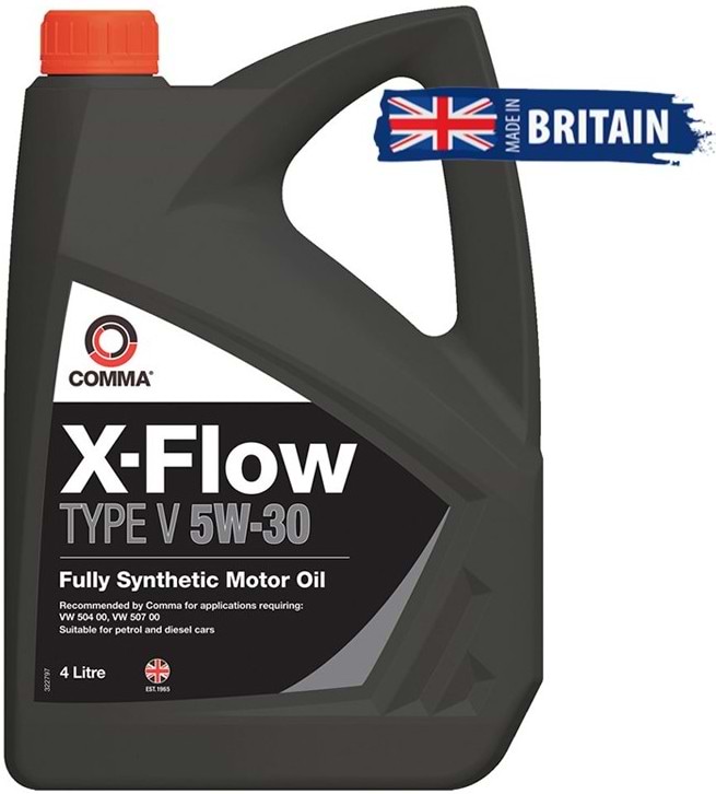 Олива для авто COMMA X-FLOW TYPE V 5W-30 4л (XFV4L)