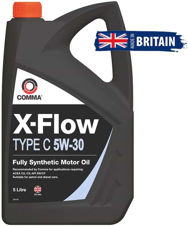 Олива для авто COMMA X-FLOW TYPE C 5W-30 5л (XFC5L)