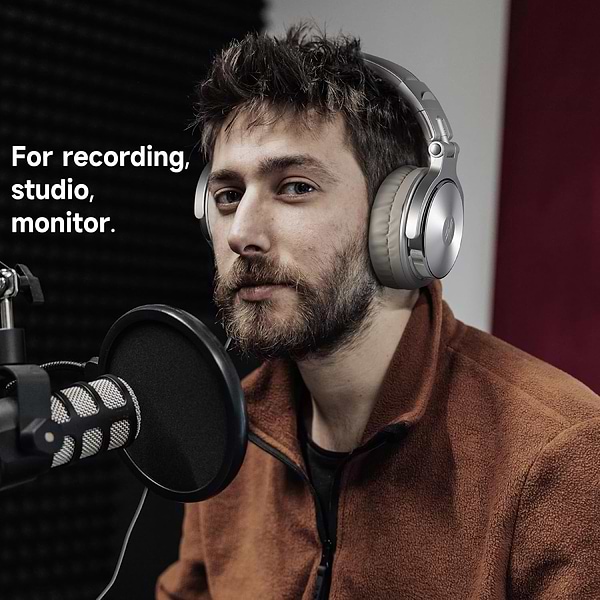 Фото - Навушники накладні дротові OneOdio Pro 10 Silver