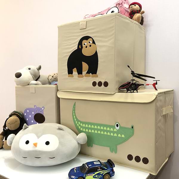Фото - Коробка для хранения детская Handy Home Обезьяна 33x33x33 см (CH11)