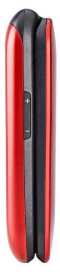Фото - Мобільний телефон Panasonic KX-TU550EXR Red