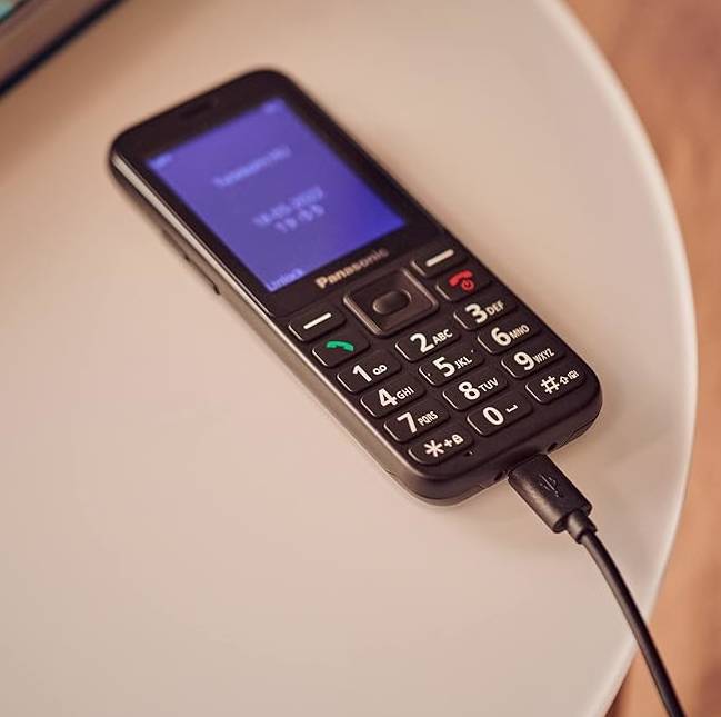 Фото - Мобильный телефон Panasonic KX-TU250EXB Black