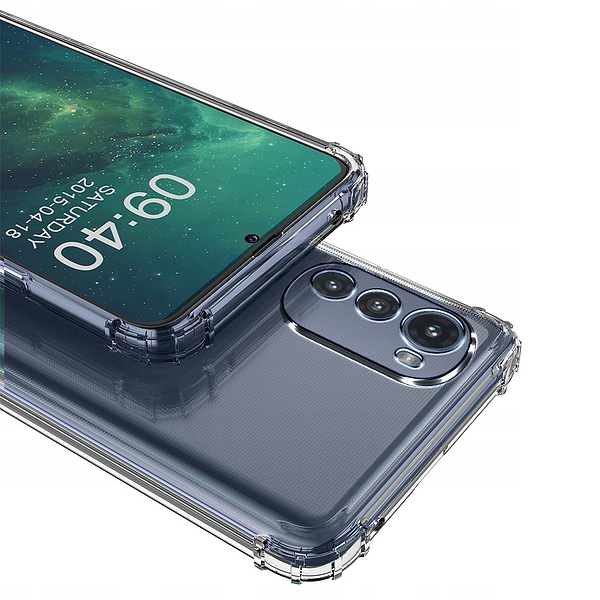 Фото - Чохол для смартфону BeCover Anti-Shock for Motorola Moto E32s Clear (709826)