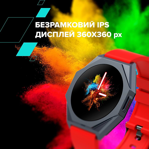 Фото - Смарт-часы Canyon Otto SW-86 Red (CNS-SW86RR)