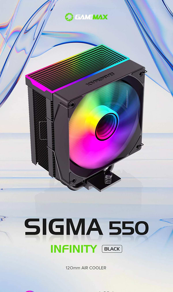 Фото - Процессорный кулер Gamemax Sigma 550 Infinity BK