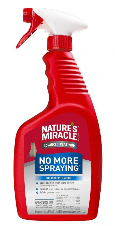 Спрей для кошек 8in1 Nature's Miracle JFC No More Spraying от повторных меток 709 мл (18065057815)