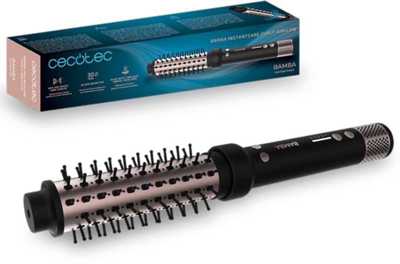 Фен-щетка Cecotec Alisera brushes Bamba InstantCare Curly AirFlow (CCTC-03386) - Фото 1