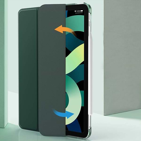 Фото - Чохол для планшета BeCover Tri Fold Hard for Apple iPad Air 11'' (M2)/iPad Air 11'' (M3) Dark Green (711414)