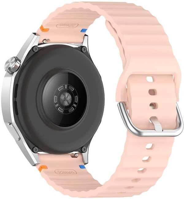 Фото - Ремінець для смарт-годинника BeCover Ribbed Tape (22mm) for Huawei Watch GT 5 / GT 4 (46mm) / GT 3 (46mm) / GT 2 (46mm) / GT 2 Pro / Watch GS Pro Pink (714290)