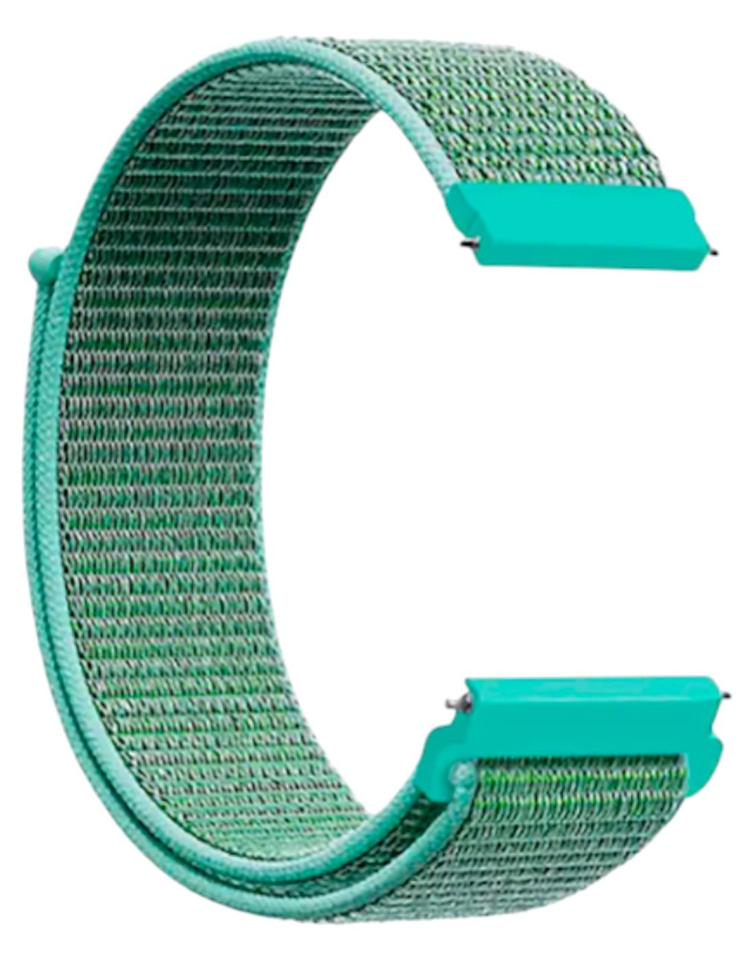 Ремінець для смарт-годинника BeCover Nylon Style for Garmin Vivoactive 3 / 3 Music / Vivomove HR / Vivomove Gray-Green (710539) - Фото 1