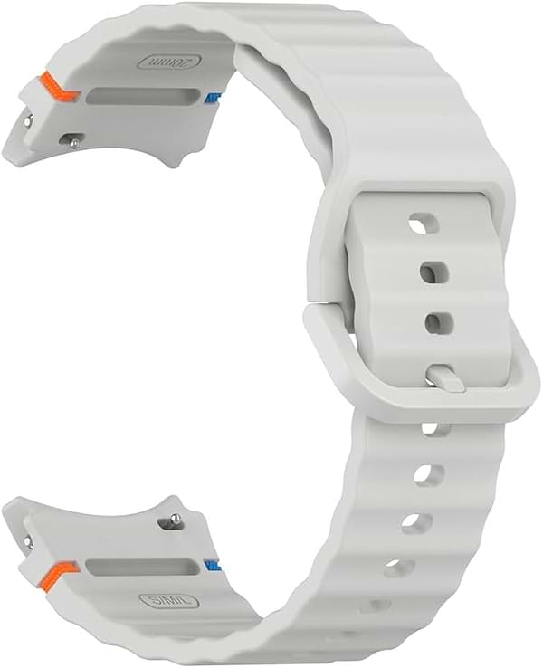 Фото - Уцінка - Ремінець для смарт-годинника BeCover Ribbed Tape for Samsung Galaxy Watch (20mm) 3 41mm/4 40mm-44mm/5 40-44mm/6 40-44mm/7 40-44mm Lite Gray (712045)