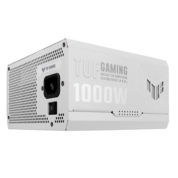 Фото - Блок питания для ПК Asus TUF-GAMING-1000G-WHITE PCIE5 1000W Gold (90YE00S5-B0NA00)