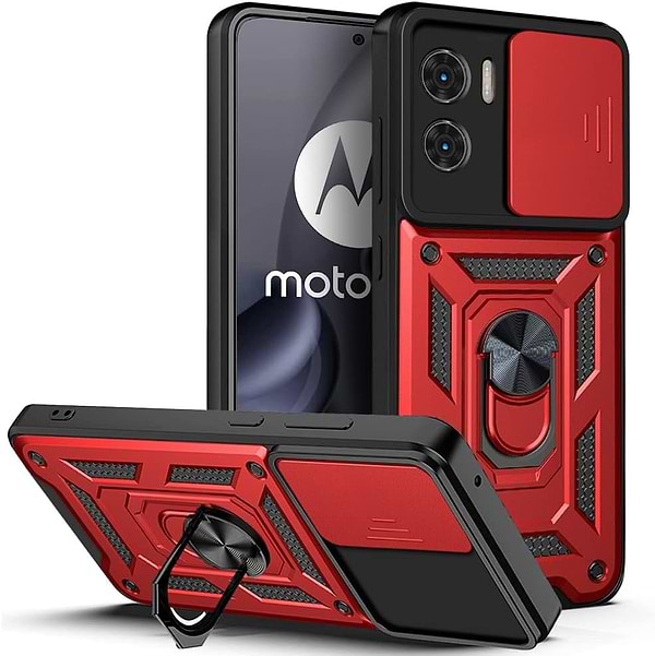 Фото - Чохол для смартфону BeCover Military for Motorola Moto E22/E22i Red (709981)