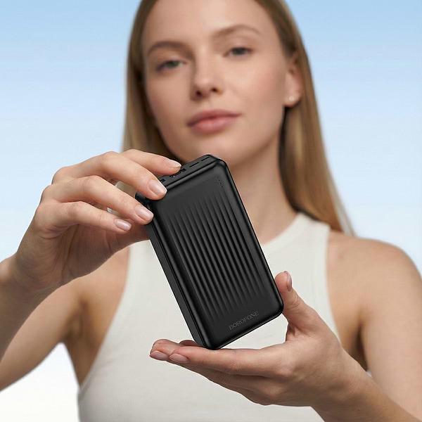 Фото - Батарея мобільна BOROFONE BJ78A Clever 20000 mAh Black (714786)