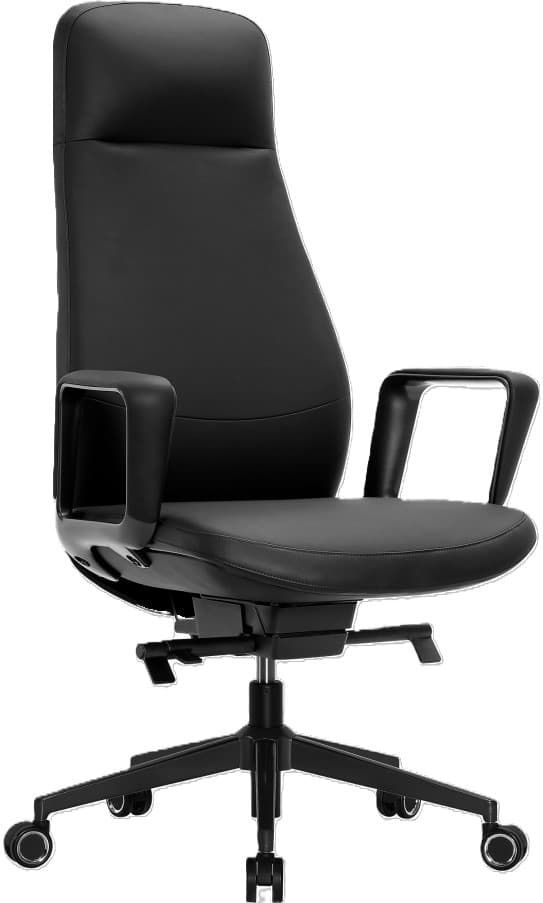 Фото - Кресло офисное GT Racer B-2115 Black (leather)