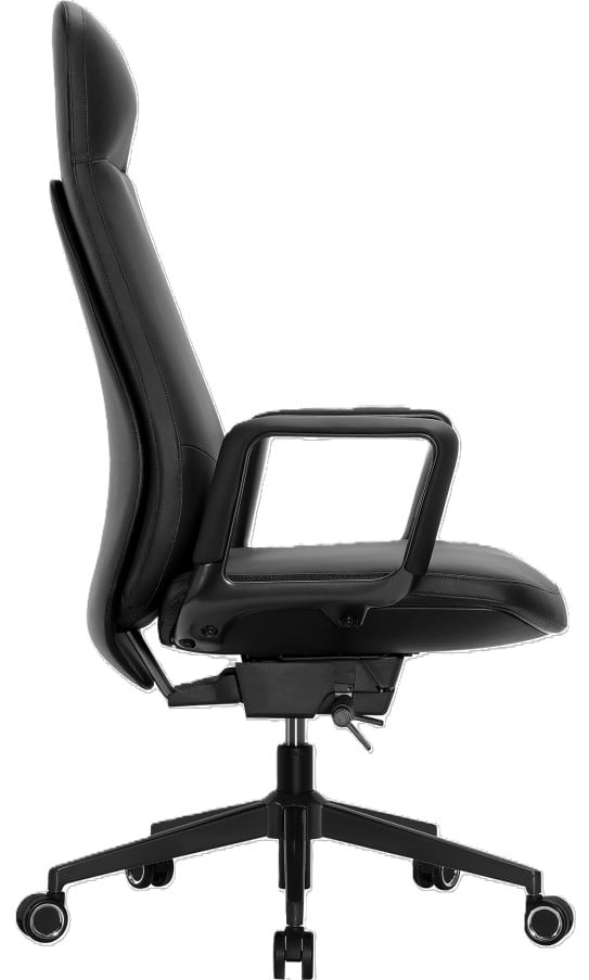 Фото - Кресло офисное GT Racer B-2115 Black (leather)