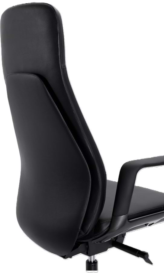 Фото - Кресло офисное GT Racer B-2115 Black (leather)