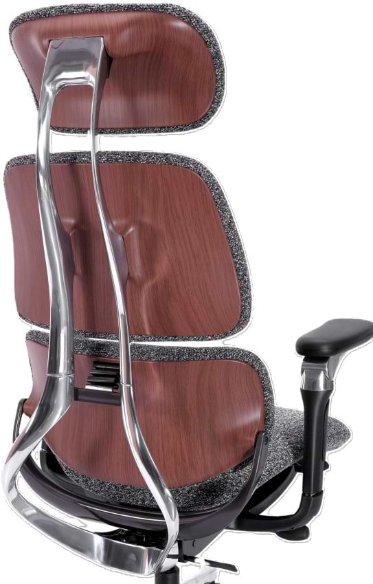 Фото - Кресло для геймеров GT Racer X-819 Fabric Wood Gray