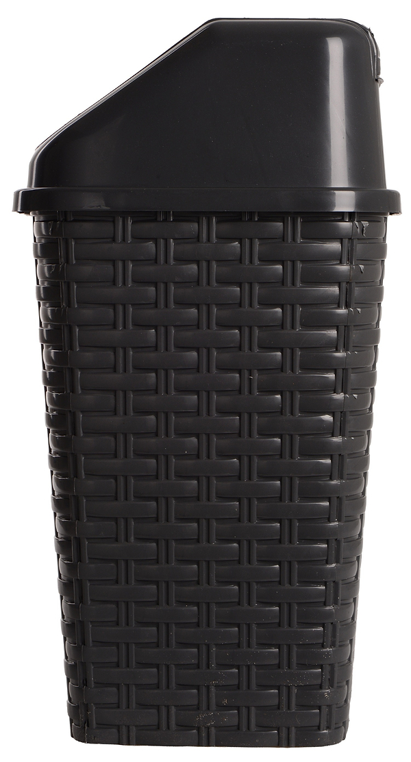 Фото - Корзина для мусора VIOLET HOUSE 0752 Роттанг ANTRASIT з/кр 10 л