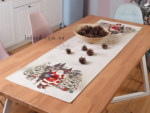 Фото - Скатерть раннер Lefard гобелен Village 45х140 см (732-064)