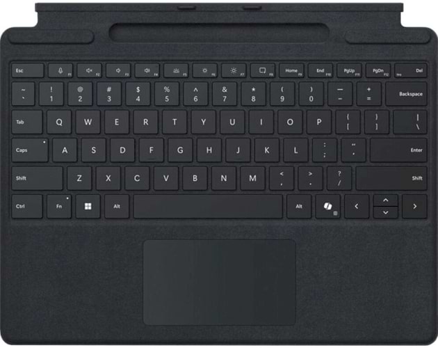 Клавиатура беспроводная Microsoft со стилусом для Surface Pro 11 Black (8X8-00141) - Фото 1