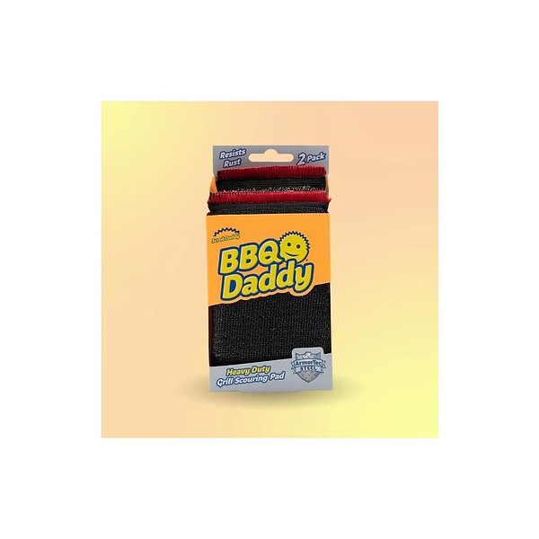 Фото - Набір губок металевих для миття посуду Scrub Daddy Scrub Daddy BBQ 2 шт. (5060481024051)