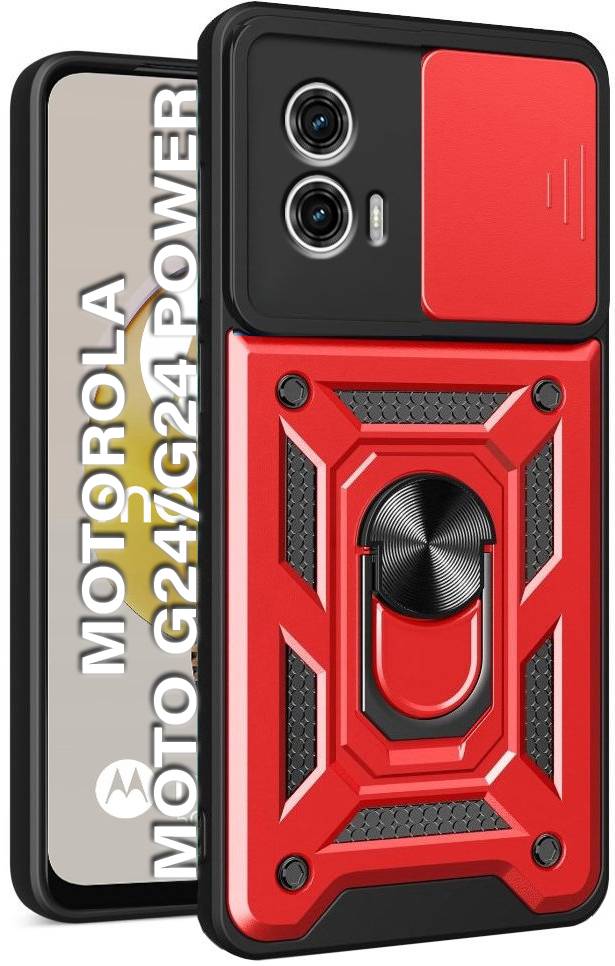 Фото - Чехол для смартфона BeCover Military for Motorola Moto G24/G24 Power Red (710725)