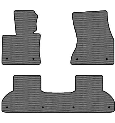 EVA коврики в салон авто EVAtech для X5 (F15) BMW 2013-2018 3 поколение SUV USA (BM32738ZB3BW8RGB)