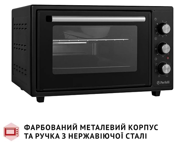 Фото - Печь электрическая Perfelli SIERRA 37 BLACK