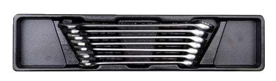 Набір рожково-накидних ключів KING TONY 7 шт. (9-1217MR)