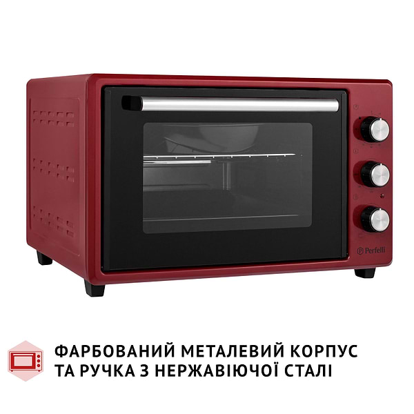 Фото - Печь электрическая Perfelli MIRAGE 37 RED